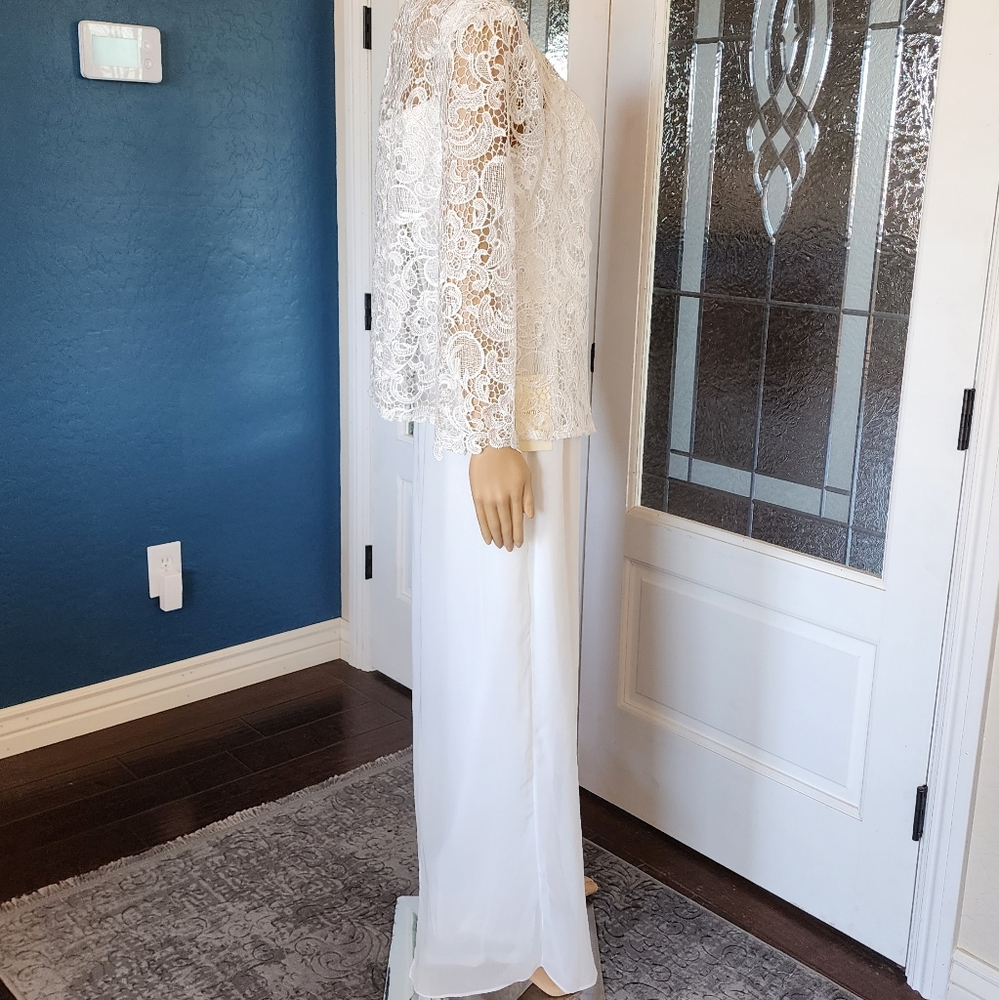 LT LAN TING BRIDE 3 PC PANTSUIT SZ Sm NWT - Picture 8 of 16